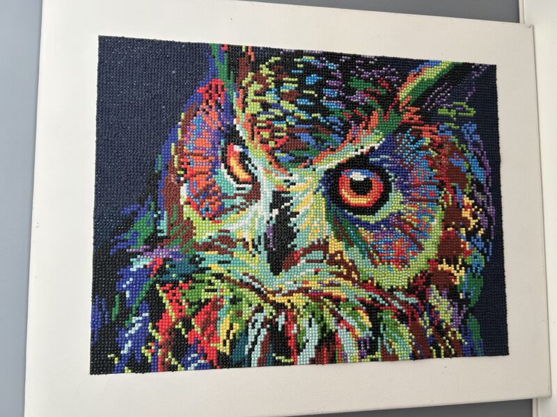 Atelier tableaux de perles par numéros