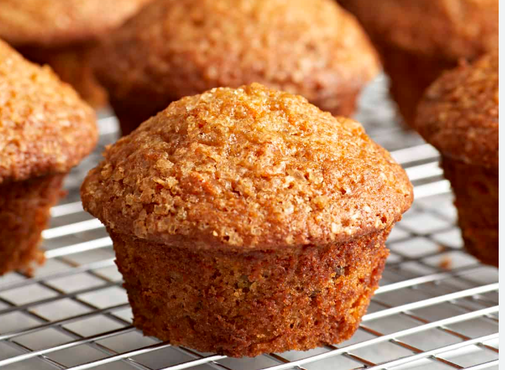 Muffin à la carotte et aux noix